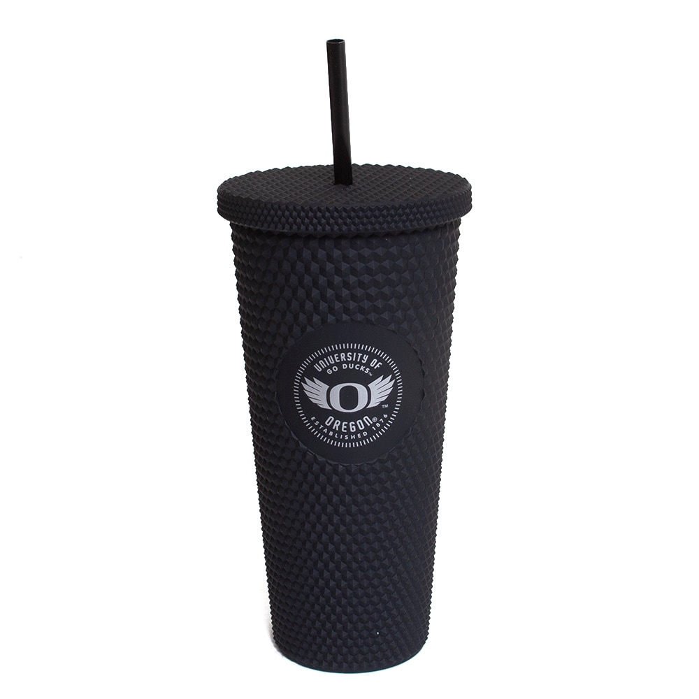 O Wings, Spirit Product, Black, Tumblers, Acrylic, Home & Auto, 24 ounce, Double-Wall, 703617